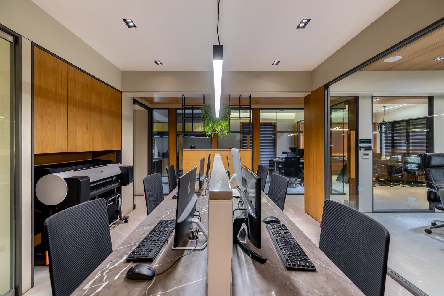 Staff Collaboration Zone at Cube Design Studio